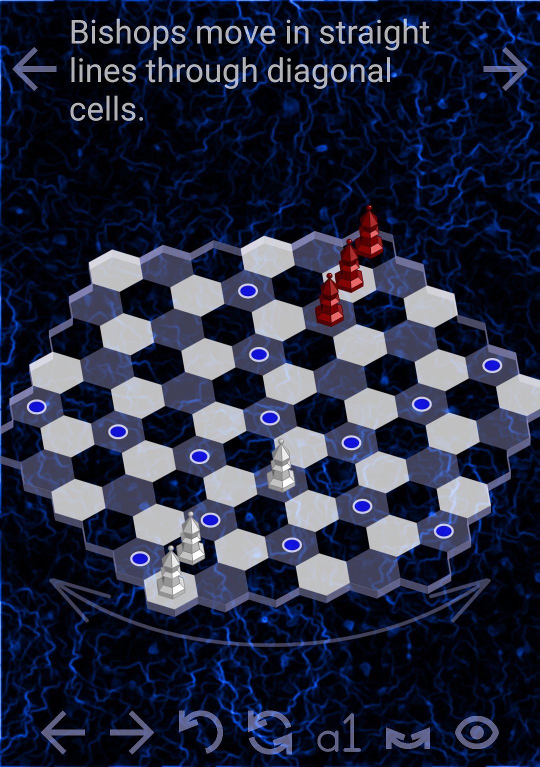 Hexagonal Chess Screen